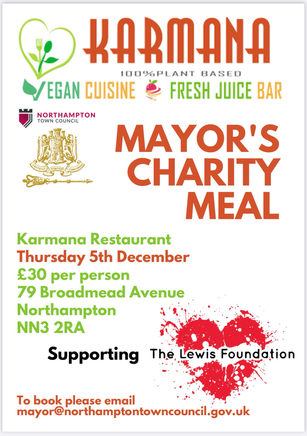 Karmana Hosts the Mayor's Charity Meal